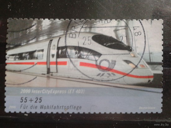 Германия 2006 Поезд-экспресс 2000 г Михель-1,5 евро гаш