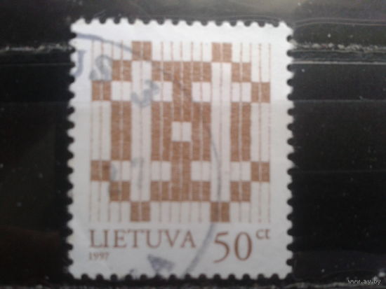 Литва, 1997, Стандарт, орнамент, 50ct
