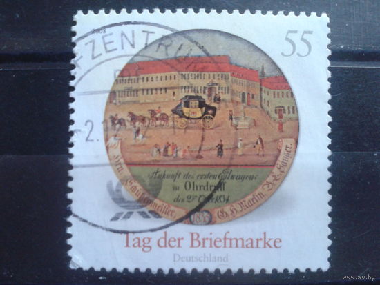 Германия 2008 День марки Михель-1,0 евро гаш