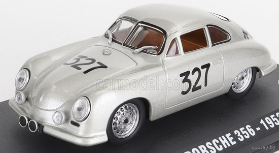 Porsche 356 - 1952 1000 Miglia 1952 #327 (Lurani-K. Berklheim) 1/43