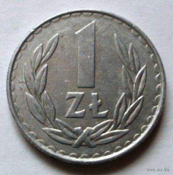 1 злотый 1987 Польша