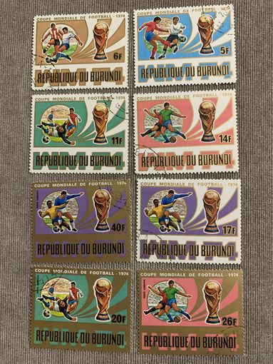 Бурунди 1974. Чемпионат мира по футболу Мюнхен-74