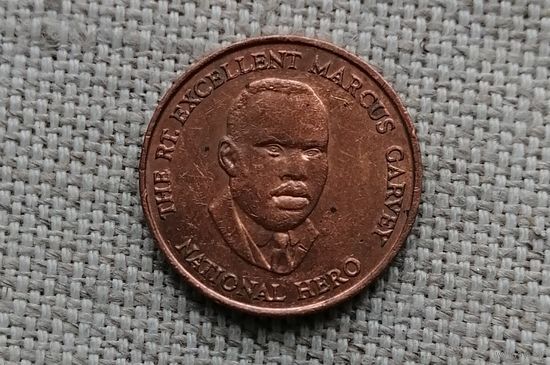 Ямайка 25 центов 1996