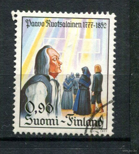 Финляндия - 1977 - 200 лет со дня рождения Пааво Руотсалайнена - [Mi. 812] - полная серия - 1 марка. Гашеная.  (Лот 176AW)
