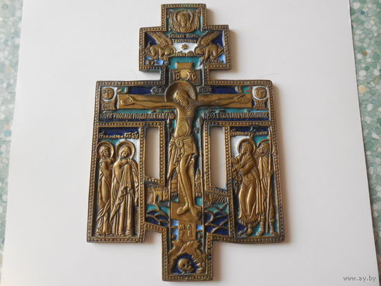 Крест с предстоящими. 19 век.