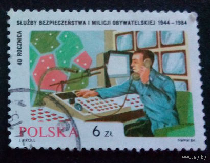 Польша 1984 40 лет службы безопасности и полиции