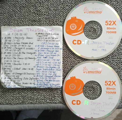 CD MP3 DREAM THEATER - 2 CD.