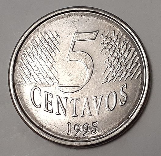 Бразилия 5 сентаво, 1995 (3-1-9)