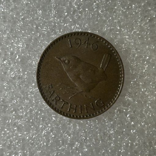 1 Farthing - George VI 1946 Reino Unido (Великобритания)