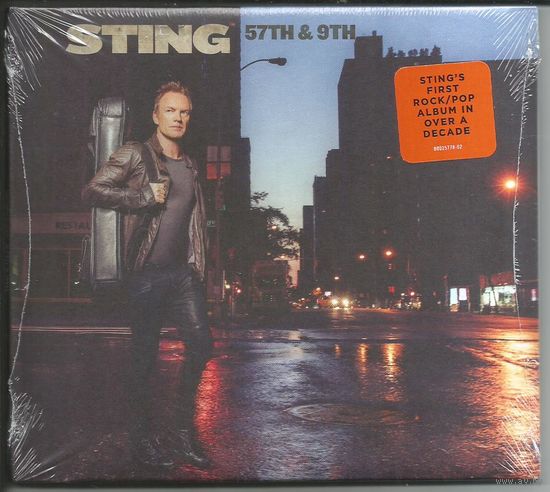 STING - 57th & 9th (2016 аудио CD USA ДИДЖИПАК) НОВЫЙ ЗАПЕЧАТАН