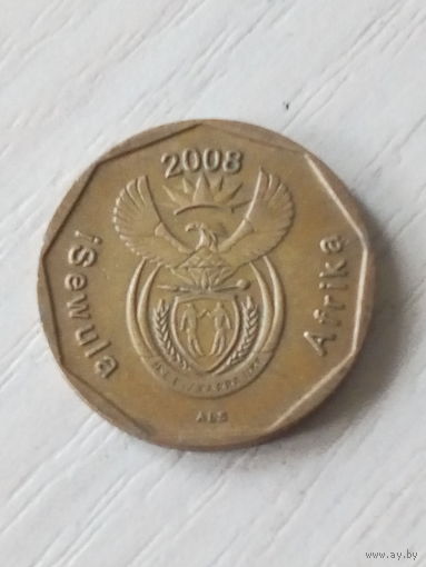 ЮАР 20 центов 2008г.