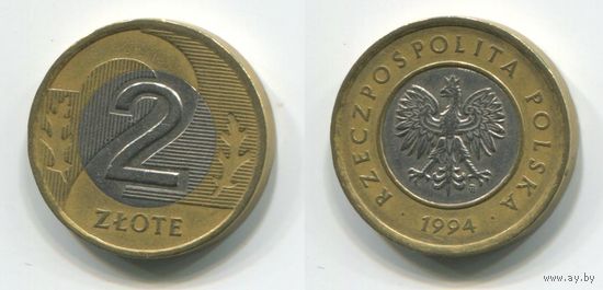 Польша. 2 злотых (1994)