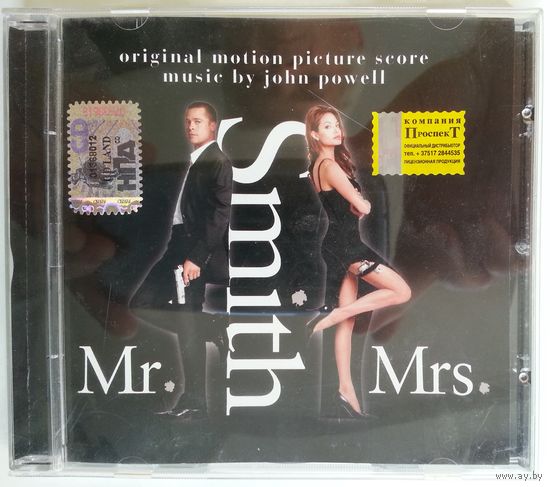 CD John Powell – Mr. & Mrs. Smith (Original Motion Picture Score) (2005)