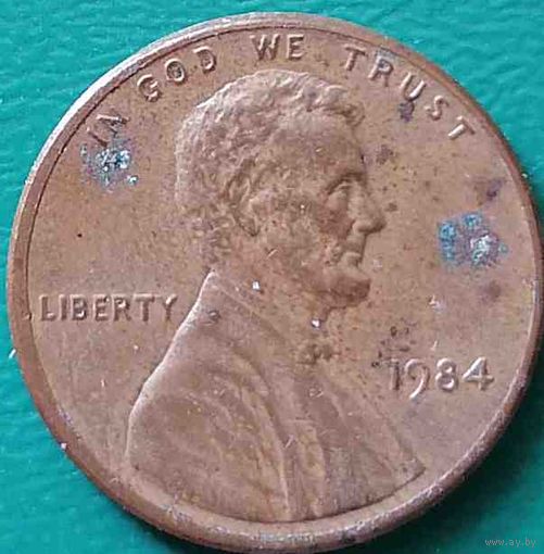 США 1 цент 1984