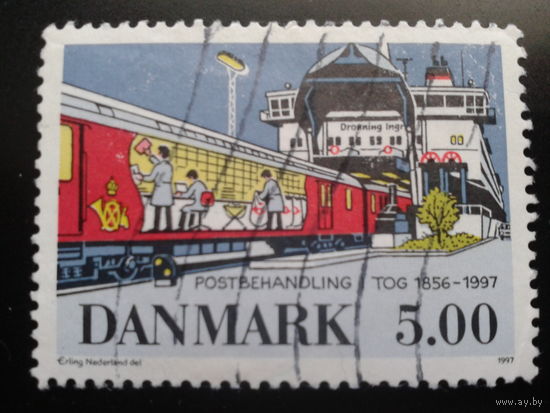 Дания 1997 вокзал, вагон