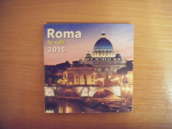 Календарик-магнит из Италии архитектура Рима магнит на холодильник