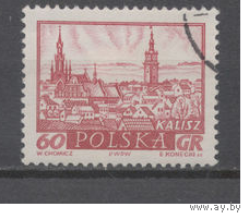 Польша 1960 стандарт города, Калиш 1196 гаш Архитектура