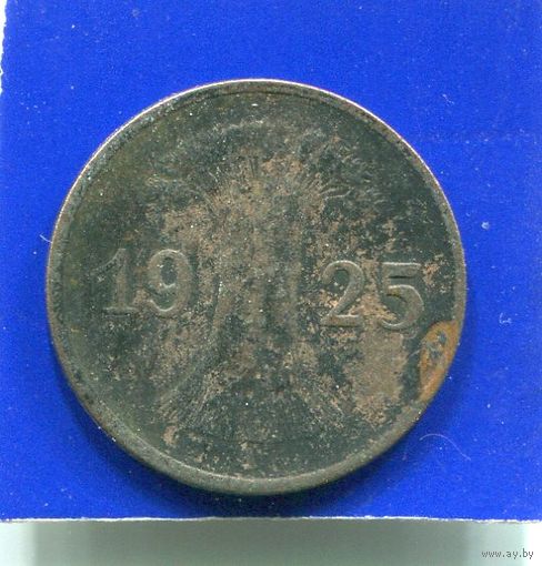 Германия 1 пфенниг 1925 А