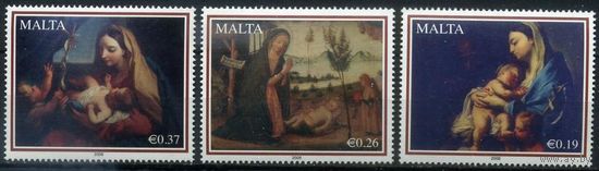Мальта 2008 Искусство, Живопись, Религия, Рождество **