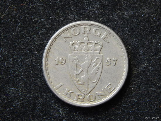 Норвегия 1 крона 1957г