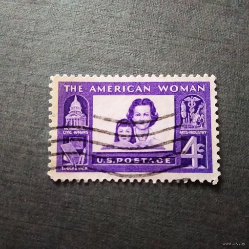 Марка США 1960 год Американские женщины