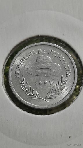 Никарагуа 5 сентаво 1987 г