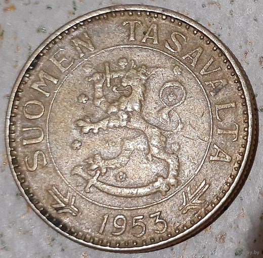 Финляндия 50 марок, 1953 (9-10-7)