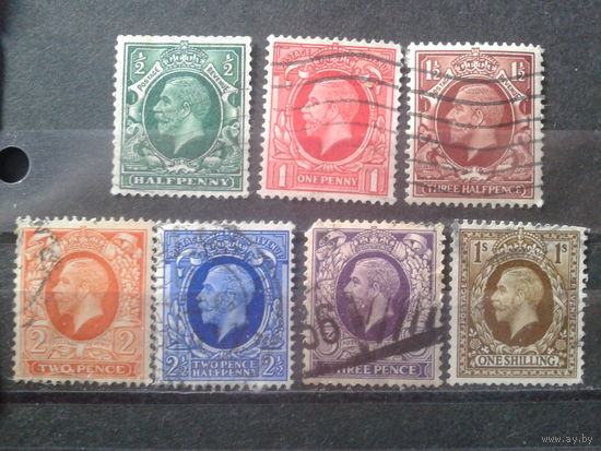 Англия 1934 Король Георг 5 7 марок