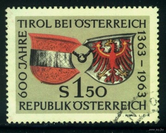 Австрия 1963 Mi# 1133 Гашеная (AT11)