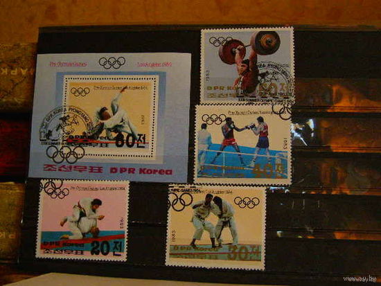 КНДР 1984 спорт Летние олимпиады.
