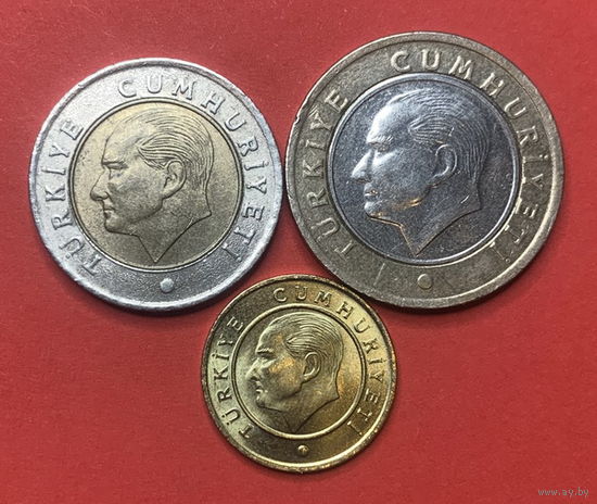 Турция, 3 монетки