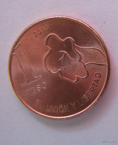 Монета Аргентины 1 песо (2019)