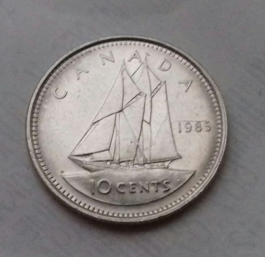 10 центов, Канада 1985 г., AU