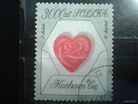 Польша, 1993, Поздравительная марка