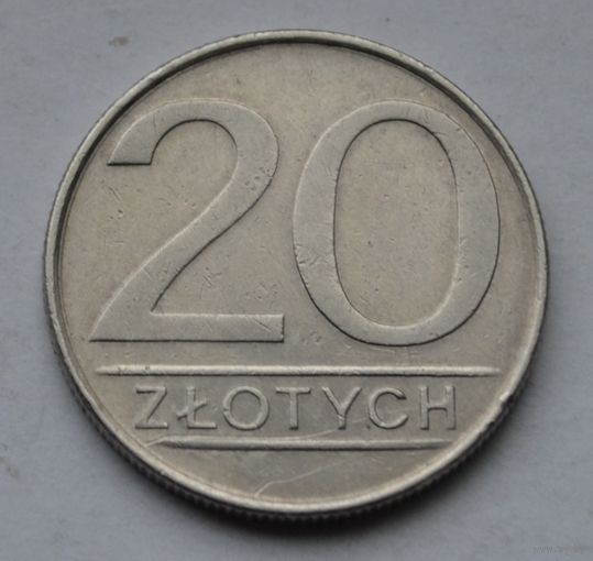 Польша, 20 злотых 1984 г.