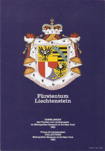 Лихтенштейн 1985 Живопись буклет