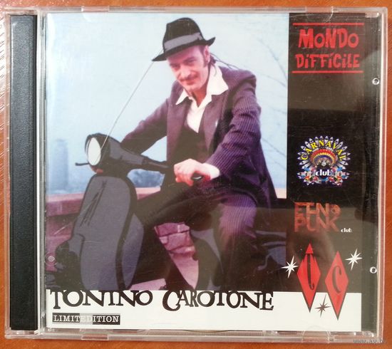 CDr Tonino Carotone – Mondo Difficile (2000) Rock, Latin, Folk, World, & Country