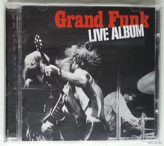 CD Grand Funk – Live Album (2002) Blues Rock, Garage Rock, Hard Rock, Rock & Roll