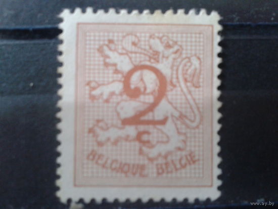 Бельгия 1959 Стандарт* 2 сантима