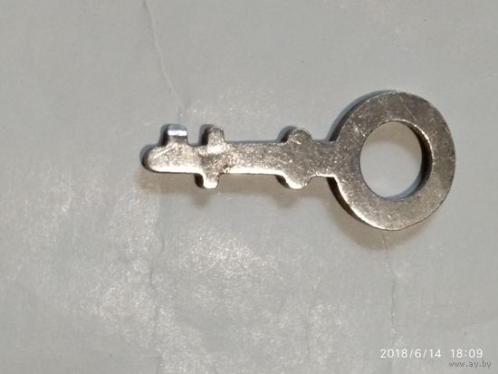 Старинный ключ. Начало XX-го века. Длина 35 мм.