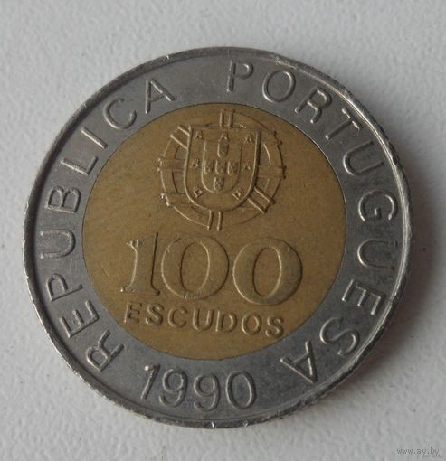 100 эскудо Португалия 1990 г.в.