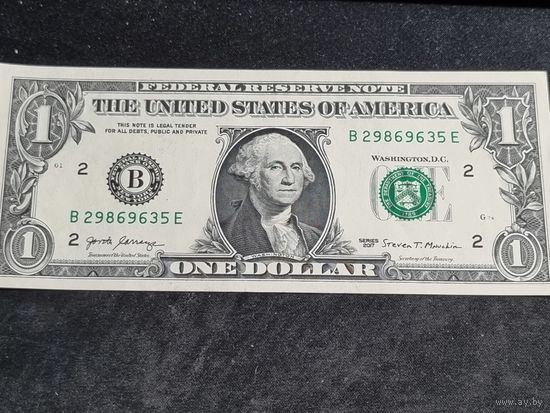 США 1 доллар 2017 B (UNC)