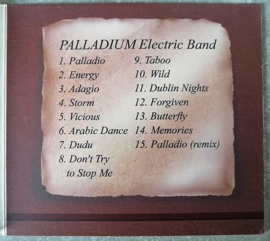 Palladium Electric Band, CD