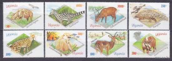 1992 Уганда 1121-1128 Фауна 17,00 евро