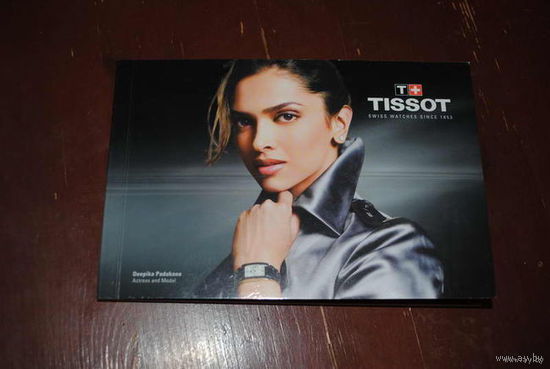 Рекламный буклет от престижных часов фирмы "TISSOT" - цена всего 1 у.е. -!