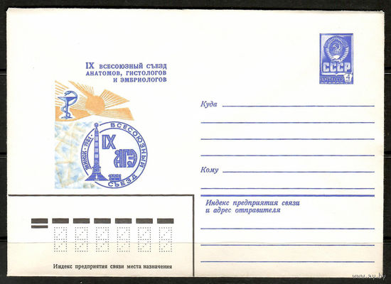 IX Всесоюзный съезд анатомов, гистологов и эмбриологов. Минск-1981