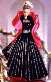 Кукла Барби/Barbie Happy Holidays 1998 - коллекционная фирмы Mattel-(NRFB)!
