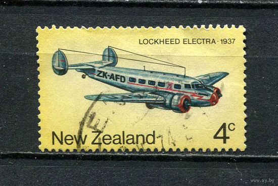 Новая Зеландия - 1974 - Авиация 4С - [Mi.634] - 1 марка. Гашеная.  (LOT EQ3)-T10P44
