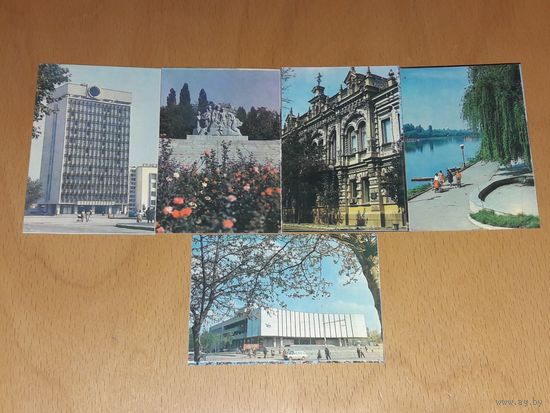 Календарики 1987 Советская Кубань 5 шт. одним лотом