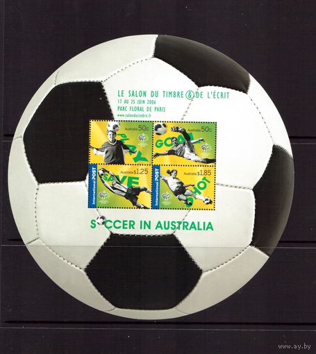 Австралия-2006 (Мих.Бл.61I), ** , надп.  Спорт, ЧМ по футболу